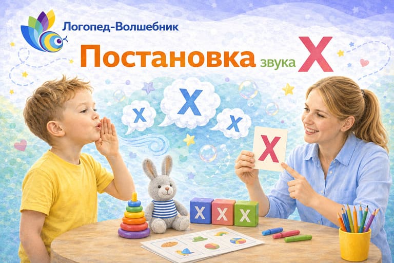 Постановка звука «Х»