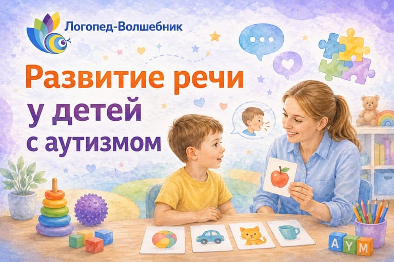 Развитие речи у детей с аутизмом